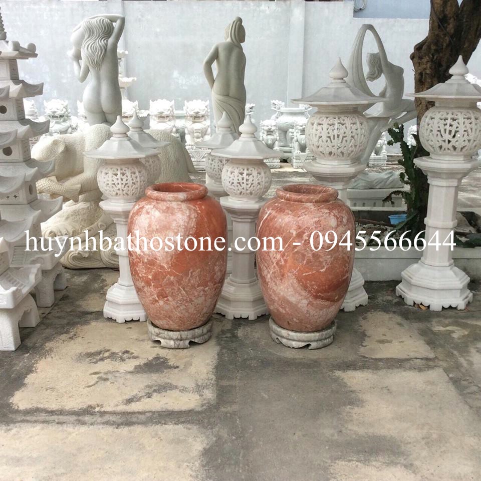 Chậu hoa - Bình hoa đá Non Nước