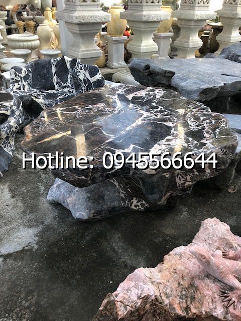 Bộ bàn ghế đá tự nhiên