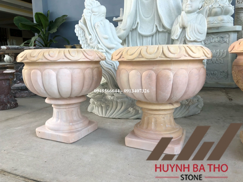 Chậu hoa đá vàng Non Nước