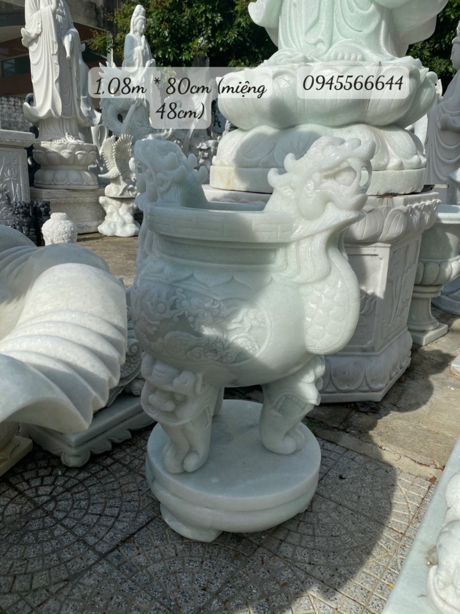 lư hương bằng đá