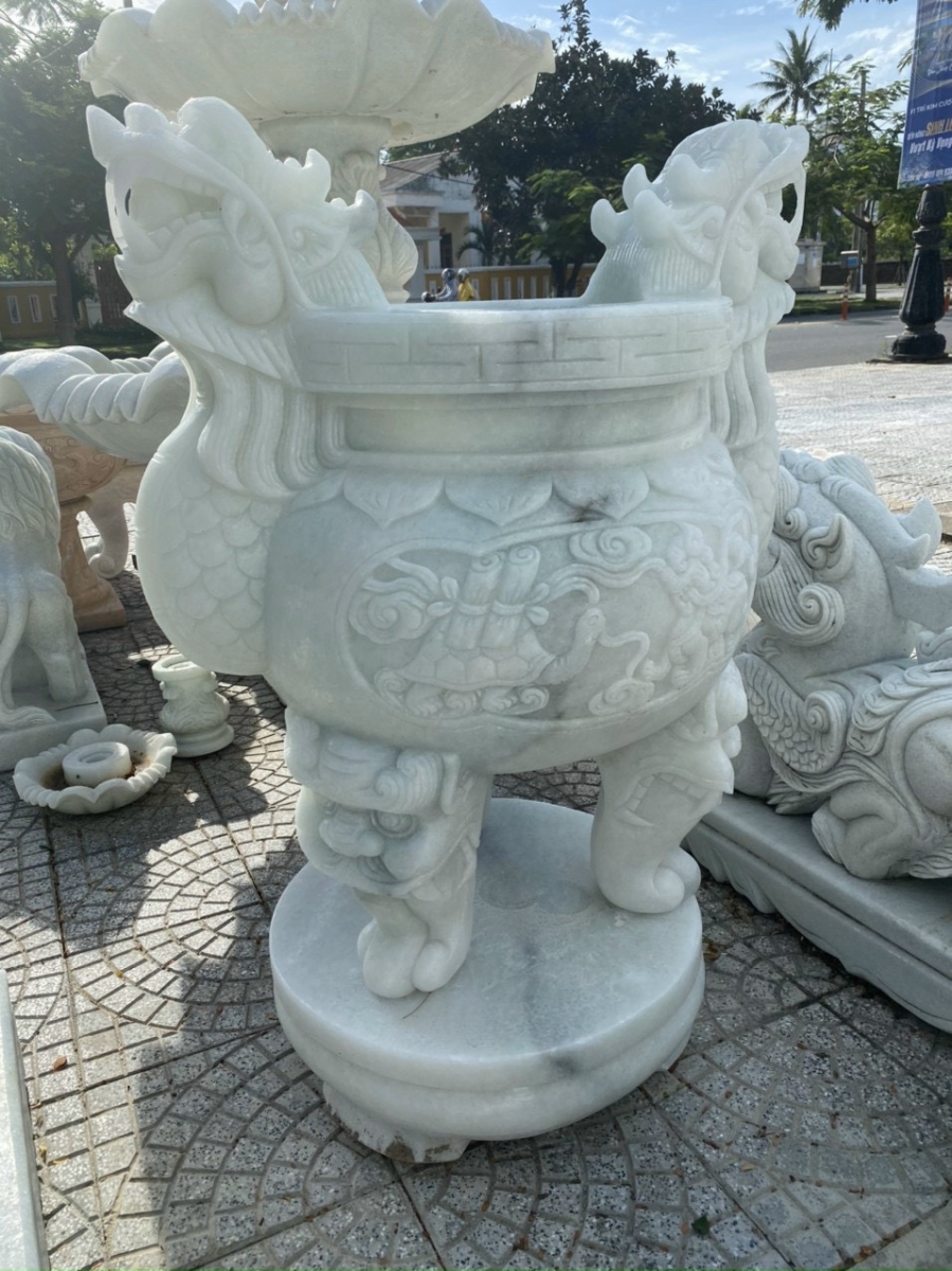 lư hương đá
